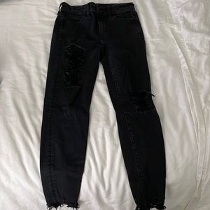 American Eagle Ripped Skinny Jeans